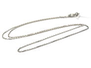 Jewellery, Necklace S925 1,1g 43cm Anchor, in auction: Pawn – Tuesday 27 September 2016