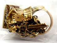 Lot, Lot of gold 18K 23,4g defect with stones, in auction: Pawn – Tuesday 27 September 2016