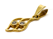 Jewellery, Pendant 18K 0,4g with stones, in auction: Pawn – Tuesday 27 September 2016