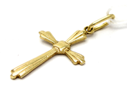 Jewellery, Pendant 18K 0,5g Cross, in auction: Pawn – Tuesday 27 September 2016