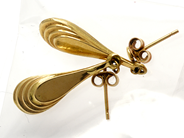 Jewellery, Earrings 18K 1,9g one pair, in auction: Pawn – Tuesday 27 September 2016