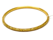 Lot, Bangle 21K 9,5g skew, in auction: Pawn – Tuesday 27 September 2016