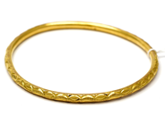 Lot, Bangle 21K 9,5g skew, in auction: Pawn – Tuesday 27 September 2016