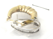 Lot, Lot of gold 14K 2,2g skew, with diamonds, in auction: Pawn – Tuesday 27 September 2016