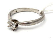 Jewellery, Ring S925 1,7g Ø16¼ with stone, in auction: Pawn – Tuesday 27 September 2016