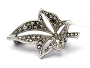 Jewellery, Brooch S925 4,2g with stones, in auction: Pawn – Tuesday 27 September 2016