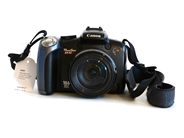 Electronics, Digital camera Canon Powershot SX10IS lens 28-85mm snr:7038200869 without charger and linsskydd in orginal carton, in auction: Pawn – Tuesday 27 September 2016