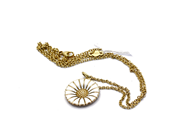 Jewellery, Necklace 45cm Georg Jensen, with pendant Daisy (Georg Jensen) S925 5,3g , in auction: Pawn – Tuesday 27 September 2016