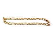 Jewellery, Bracelet 18K 5,3g Figaro 21cm , in auction: Pawn – Tuesday 27 September 2016