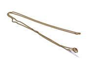 Lot, Necklace 18K 3,5g "curb" 44cm damaged clasp , in auction: Pawn – Tuesday 27 September 2016