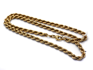 Jewellery, Necklace 18K 51,9g "twisted rope-link" 51,5cm , in auction: Pawn – Tuesday 27 September 2016