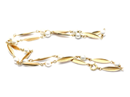 Jewellery, Necklace 18K 10,1g 42,8cm, with cultured pearls, in auction: Pawn – Tuesday 27 September 2016