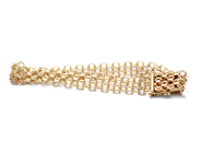 Jewellery, Bracelet 18K 13,6g X-bracelet 19cm , in auction: Pawn – Tuesday 27 September 2016