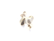 Jewellery, Earrings one pair 18K 2,5g with diamonds 20xca0,005ct , in auction: Pawn – Tuesday 27 September 2016