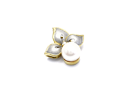 Jewellery, Pendant 18K 2,6g with cultured pearl Ø7mm and diamond ca0,005ct , in auction: Pawn – Tuesday 27 September 2016