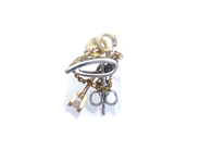 Lot, Lot of gold 18K 2,1g damaged odd earrings , in auction: Pawn – Tuesday 27 September 2016
