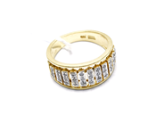 Jewellery, Ring 18K 5,0g Ø16, notch in edge, in auction: Pawn – Tuesday 27 September 2016