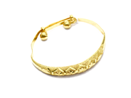 Jewellery, Bangle 24K 9,1g, defect, in auction: Pawn – Tuesday 27 September 2016