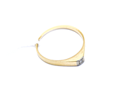 Jewellery, Ring 18K 1,3g with diamond ca0,01ct Ø16¾, in auction: Pawn – Tuesday 27 September 2016