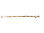 Jewellery, Bracelet Figaro 18K 1,9g 18cm, in auction: Pawn – Tuesday 27 September 2016