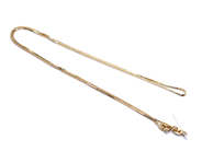 Jewellery, Necklace Box-chain 18K 2,6g 41,5cm, in auction: Pawn – Tuesday 27 September 2016