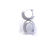 Jewellery, Earrings one pair 18K 6,4g white gold with diamonds 32xca0,005ct , in auction: Pawn – Tuesday 27 September 2016