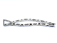 Jewellery, Bracelet S925 9,7g 19,6cm, with stones, in auction: Pawn – Tuesday 27 September 2016