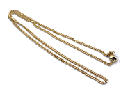 Jewellery, Necklace 18K 13,1g "curb" 51cm , in auction: Pawn – Tuesday 27 September 2016