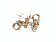 Jewellery, Earrings 1 pair 18K 2,4g, in auction: Pawn – Tuesday 27 September 2016