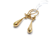 Jewellery, Earrings one pair 18K 1,4g , in auction: Pawn – Tuesday 27 September 2016
