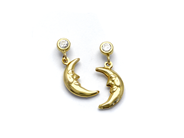Jewellery, Earrings one pair 18K 1,9g with stones , in auction: Pawn – Tuesday 27 September 2016