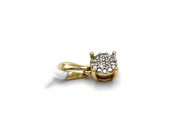 Jewellery, Pendant 18K 0,6g with diamonds 19xca0,005ct , in auction: Pawn – Tuesday 27 September 2016