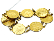 Lot, Bracelet 21K 14,1g damages is , in auction: Pawn – Tuesday 27 September 2016