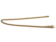 Jewellery, Necklace "curb" 18K 3,4g 42cm , in auction: Pawn – Tuesday 27 September 2016