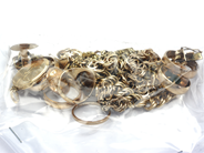 Lot, Lot of 18K 129,8g scrap metal, in auction: Pawn – Tuesday 27 September 2016