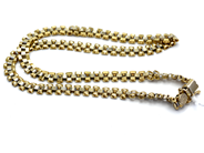 Lot, Necklace 18K 22,4g 40cm damaged ragged, in auction: Pawn – Tuesday 27 September 2016