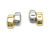 Jewellery, Earrings one pair double-dyed 18K 1,0g , in auction: Pawn – Tuesday 27 September 2016
