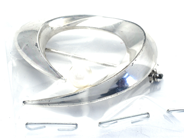 Jewellery, Brooch S830 6,4g discoloured with pearl, in auction: Pawn – Tuesday 27 September 2016