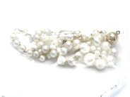 Lot, Pearl necklace with clasp 18K 0,6g total weight 11,7g 41cm lock broken, in auction: Pawn – Tuesday 27 September 2016