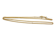 Jewellery, Necklace "curb" 18K 5,6g 46cm , in auction: Pawn – Tuesday 27 September 2016