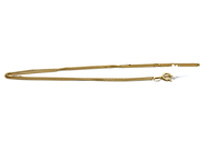 Jewellery, Necklace "curb" 18K 2,8g 46cm , in auction: Pawn – Tuesday 27 September 2016