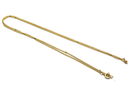 Jewellery, Necklace "curb" 18K 3,2g 55cm , in auction: Pawn – Tuesday 27 September 2016