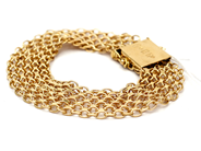Lot, Bracelet 18K 19,7g X-bracelet damages is, in auction: Pawn – Tuesday 27 September 2016