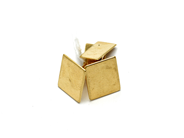 Jewellery - Cufflinks 1 pair 18K 5,6g, scratched - View 1