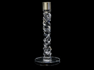 Glass, Candlestick Orrefors Sweden Carat, Height:24cm , in auction: Pawn – Tuesday 8 November 2016
