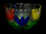 Glass, Bowl Tulipa Kosta Boda Ulrica Hydman, Height:14,5cm, in auction: Pawn – Tuesday 8 November 2016