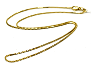 Jewellery - Necklace 18K 4,7g Box-chain 45,5cm  - View 1