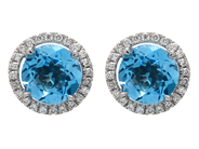 Jewellery - EARRINGS, 18K white gold - View 1