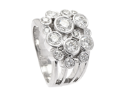 Jewellery - RING, 18K white gold - View 1