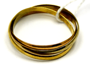 Jewellery - Ring 18K 2g Ø17½ trisected - View 1